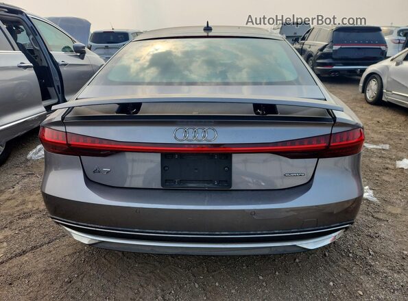WAUS2AF28KN036278 2019 AUDI A7 Gray Widok z tyłu