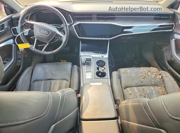 WAUS2AF28KN036278 2019 AUDI A7 Gray Widok deski rozdzielczej