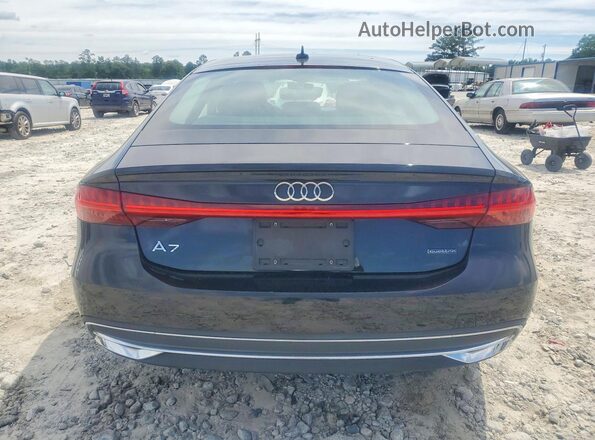 WAUS2AF28LN033978 2020 AUDI A7 Black Widok z tyłu