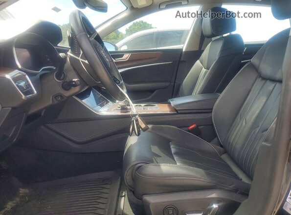 WAUS2AF28LN033978 2020 AUDI A7 Black Widok wnętrza z przodu