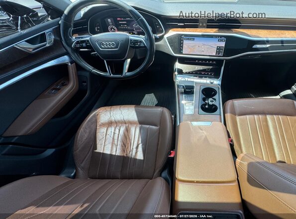 WAUS2AF2XKN045578 2019 AUDI A7 Black Vista de la etiqueta del VIN
