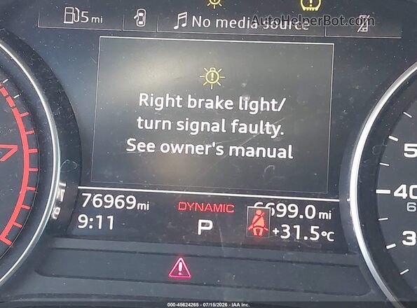 WAUSAAF54NA025304 2022 AUDI A5 Серый 