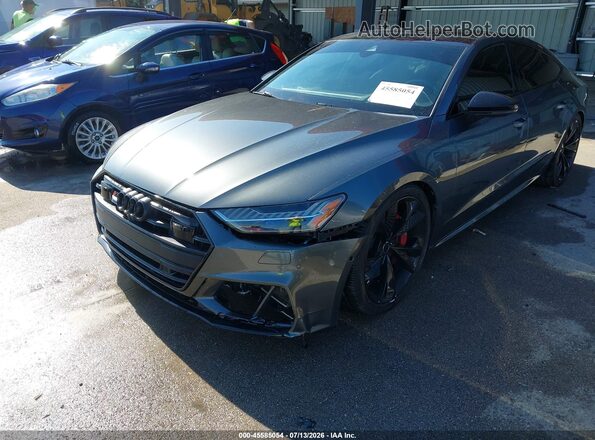 WAUSFBF21MN035034 2021 AUDI S7 Gray წინა ხედი