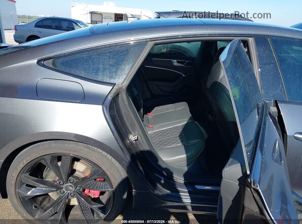 WAUSFBF21MN035034 2021 AUDI S7 Gray VIN კოდის სტიკერის ხედი