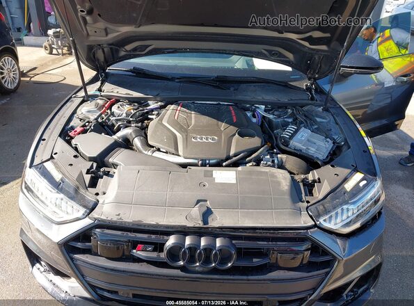 WAUSFBF21MN035034 2021 AUDI S7 Gray უკანა ხედი