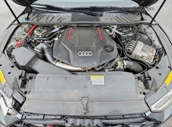 WAUSFBF29MN053054 2021 AUDI S7 Серый Вид задней части салона