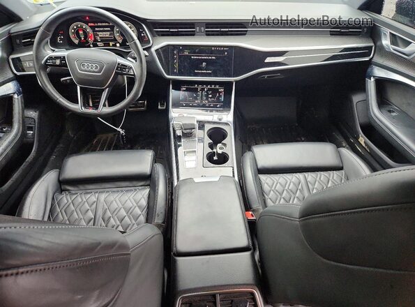 WAUSFBF29MN053054 2021 AUDI S7 Серый Вид панели приборов