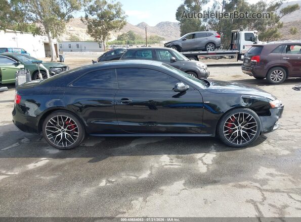 WAUSGAFR8GA024676 2016 AUDI A5 QUATTRO PREM Black Rear interior view