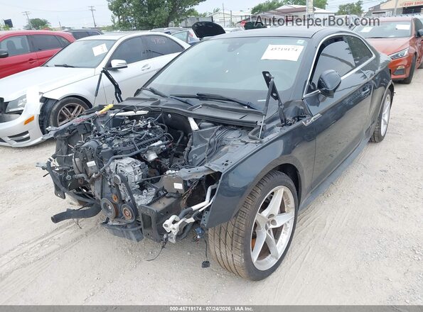 WAUSNAF50JA130565 2018 AUDI A5 Серый Вид спереди