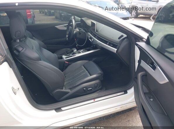 WAUSNAF55JA028159 2018 AUDI A5 White Vista interior delantera