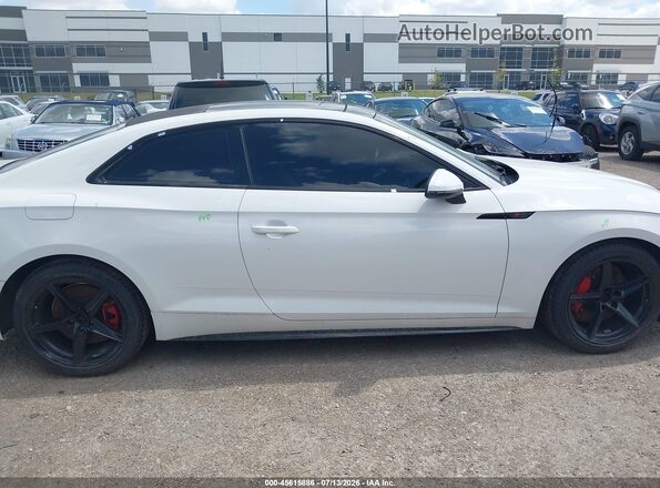 WAUSNAF55JA028159 2018 AUDI A5 White Vista interior trasera