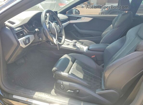 WAUSNAF59KA036766 2019 AUDI A5 Черный Вид салона спереди