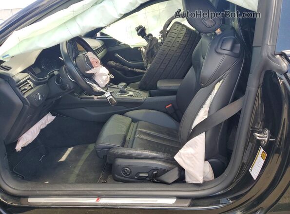 WAUSNAF59KA057374 2019 AUDI A5 Черный Вид салона спереди
