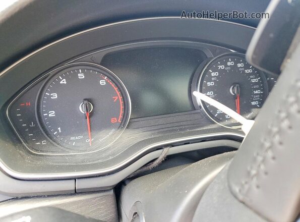 WAUSNAF59KA057374 2019 AUDI A5 Черный Вид щитка приборов