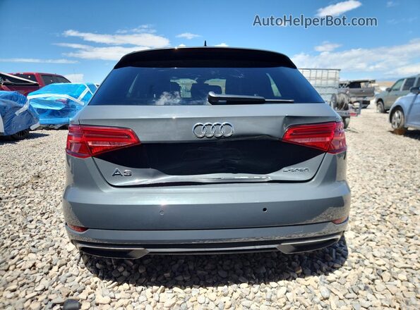 WAUSPBFF6JA057209 2018 AUDI A3 Charcoal 