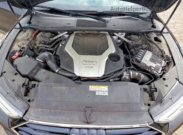 WAUT2AF27KN066442 2019 AUDI A7 Black უკანა სალონის ხედი