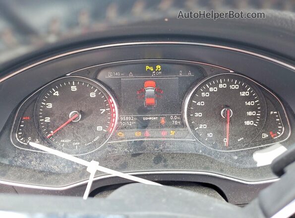 WAUT2AF27KN066442 2019 AUDI A7 Black ხელსაწყოთა პანელის ხედი