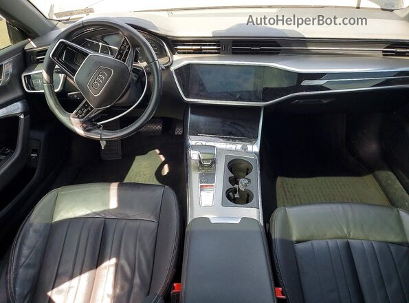 WAUT2AF27KN066442 2019 AUDI A7 Black წინა პანელის ხედი