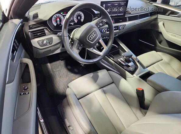 WAUTAAF54RA058829 2024 AUDI A5 White Вид панелі приладів
