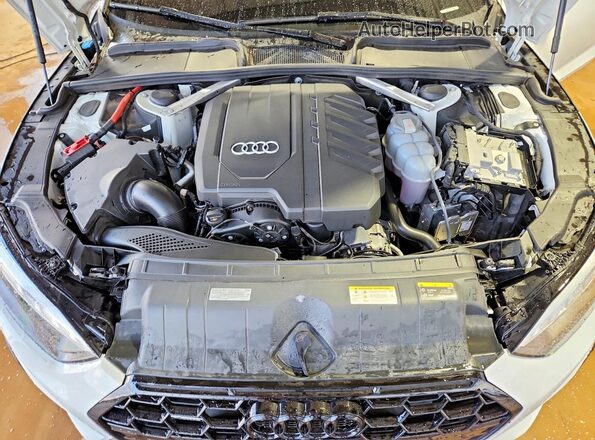 WAUTAAF54RA058829 2024 AUDI A5 White Вид задньої частини салону