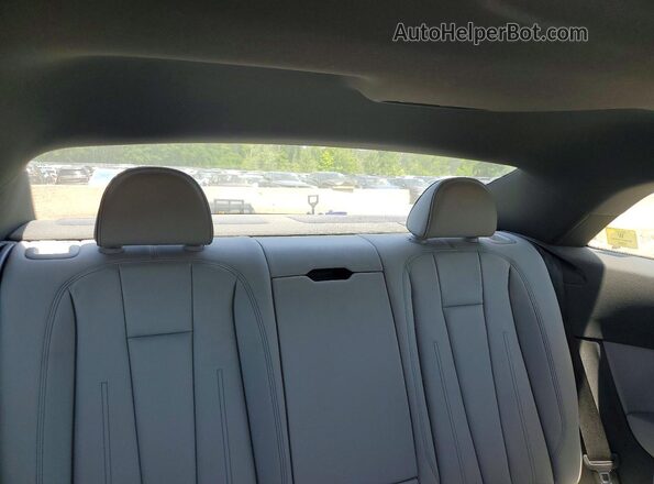 WAUTAAF5XMA055751 2021 AUDI A5 Gray Vista de los asientos traseros