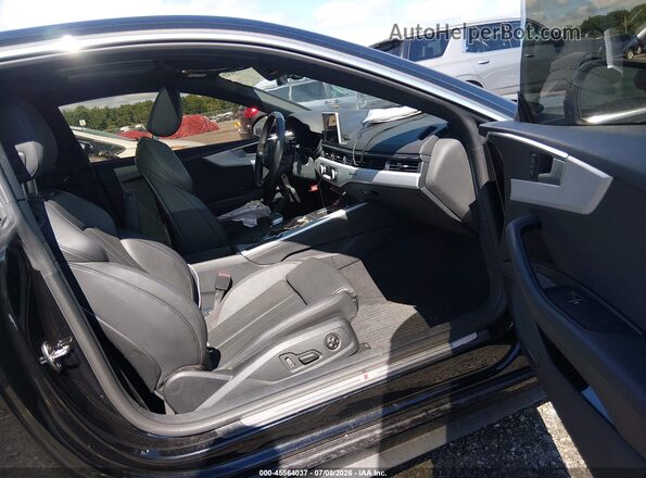 WAUTNAF50KA017933 2019 AUDI A5 Black წინა სალონის ხედი
