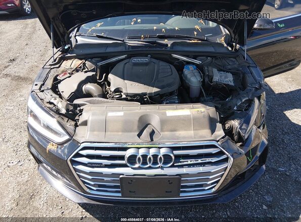 WAUTNAF50KA017933 2019 AUDI A5 Black უკანა ხედი