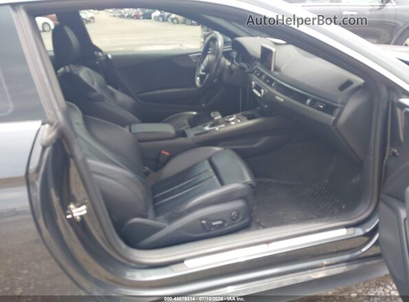 WAUTNAF53JA061553 2018 AUDI A5 Черный Вид салона спереди