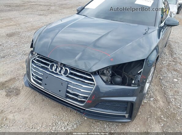 WAUTNAF53JA061553 2018 AUDI A5 Черный Вид спереди