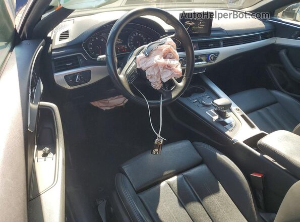 WAUTNAF55JA102877 2018 AUDI A5 Черный Вид панели приборов