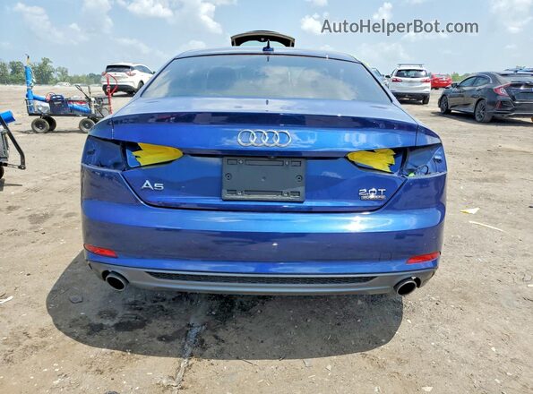 WAUTNAF55JA132316 2018 AUDI A5 Blue Հետևի տեսք