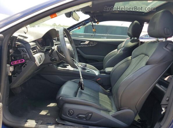 WAUTNAF55JA132316 2018 AUDI A5 Blue Սալոնի դիմացի տեսք