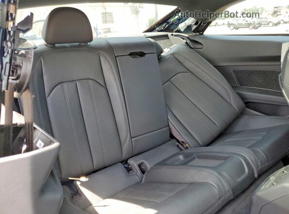 WAUTNAF55JA132316 2018 AUDI A5 Blue Հետևի նստատեղերի տեսք