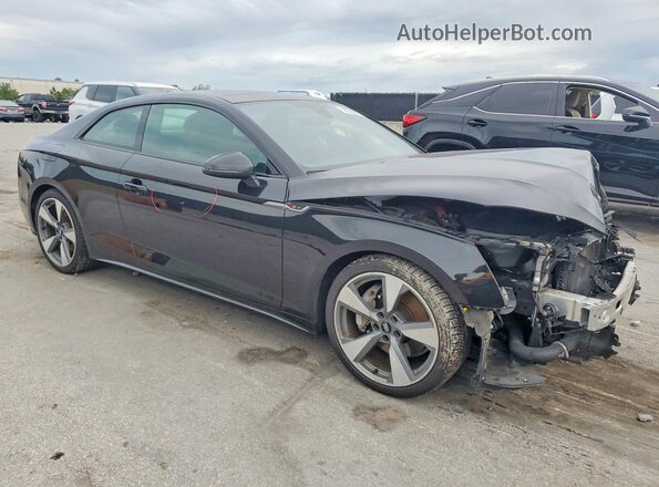 WAUTNAF55LA015046 2020 AUDI A5 Черный Передняя правая четверть