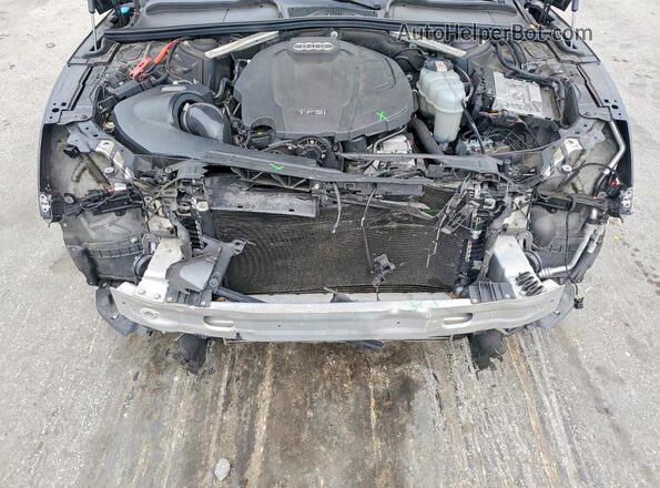 WAUTNAF55LA015046 2020 AUDI A5 Черный Вид задней части салона