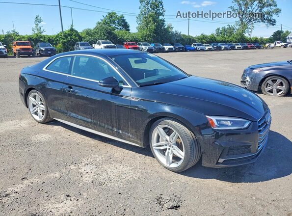 WAUTNAF57JA001131 2018 AUDI A5 Black Przód prawy