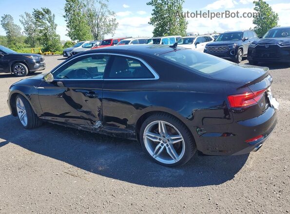 WAUTNAF57JA001131 2018 AUDI A5 Black Tył lewy