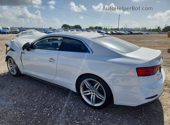 WAUTNAF58JA003437 2018 AUDI A5 White Trasero izquierdo
