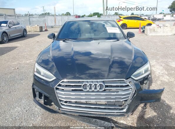 WAUTNAF58JA082883 2018 AUDI A5 Black Vista del cuadro de instrumentos