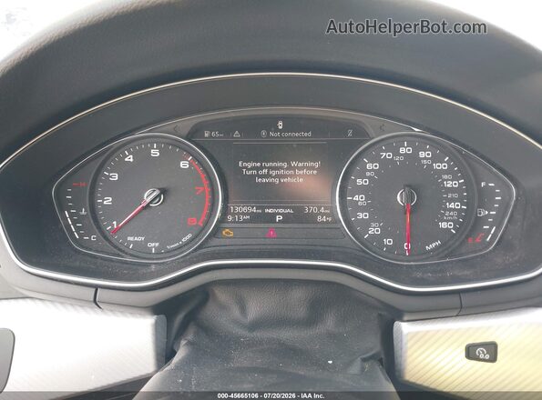 WAUTNAF58JA082883 2018 AUDI A5 Black Vista de los asientos traseros