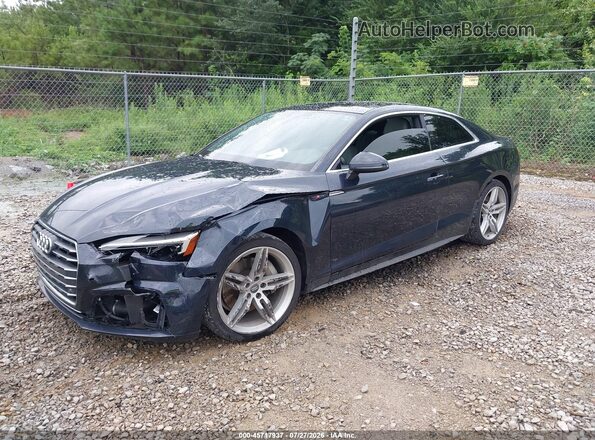 WAUTNAF59JA004306 2018 AUDI A5 Черный Передняя левая четверть