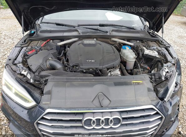 WAUTNAF59JA004306 2018 AUDI A5 Черный Вид сзади