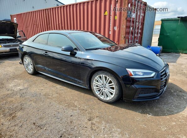 WAUTNAF59KA034312 2019 AUDI A5 Черный Передняя правая четверть