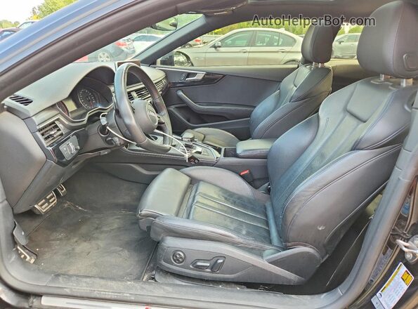 WAUTNAF59KA034312 2019 AUDI A5 Черный Вид салона спереди