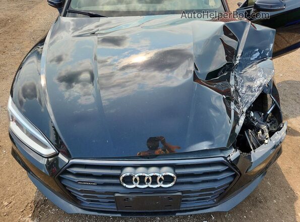 WAUTNAF59KA034312 2019 AUDI A5 Черный Вид задней части салона