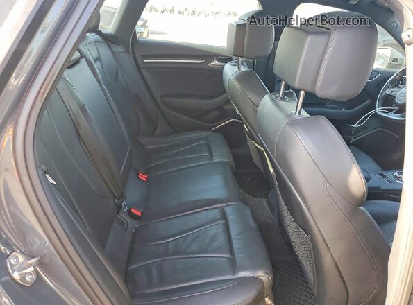 WAUTPBFF0HA036421 2017 AUDI A3 Gray Հետևի նստատեղերի տեսք