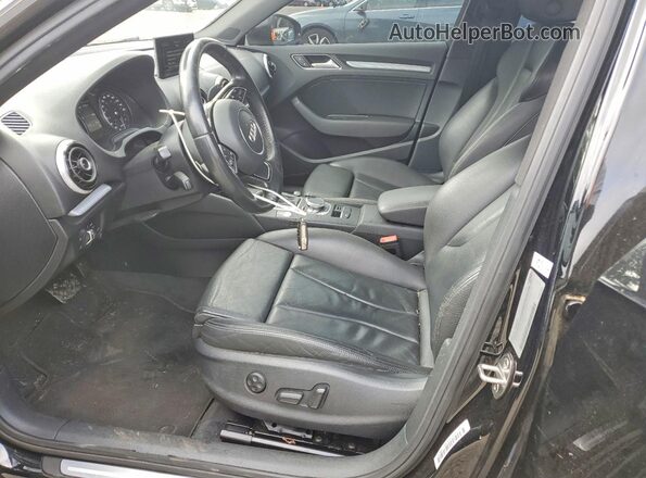 WAUTPBFF4GA109403 2016 AUDI A3 Black Front interior view