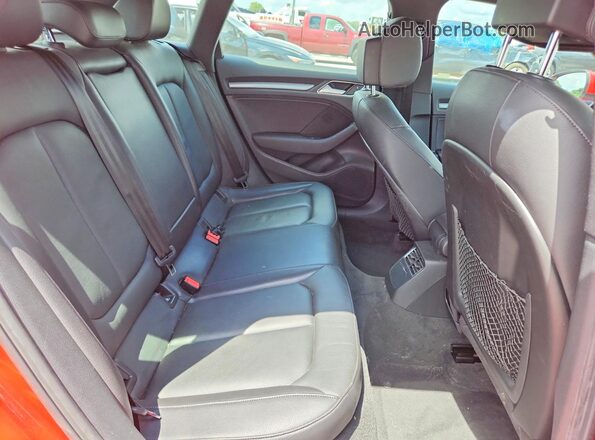 WAUTPBFF4GA150615 2016 AUDI A3 Красный Вид задних сидений