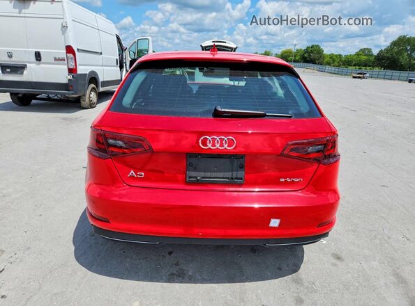 WAUTPBFF4GA150615 2016 AUDI A3 Красный Вид сзади