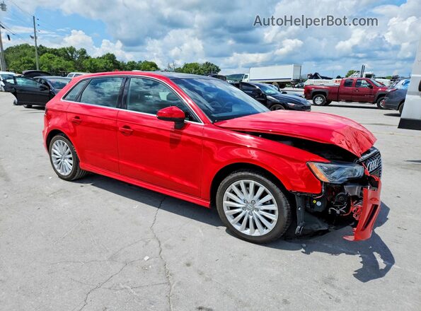 WAUTPBFF4GA150615 2016 AUDI A3 Красный Передняя правая четверть